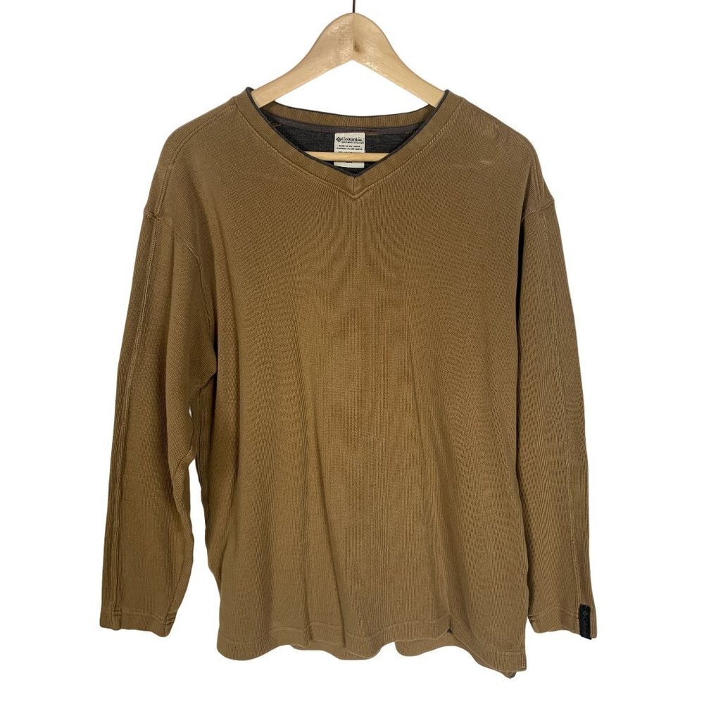 Columbia Men's Crewneck Sweater Brown/Tan